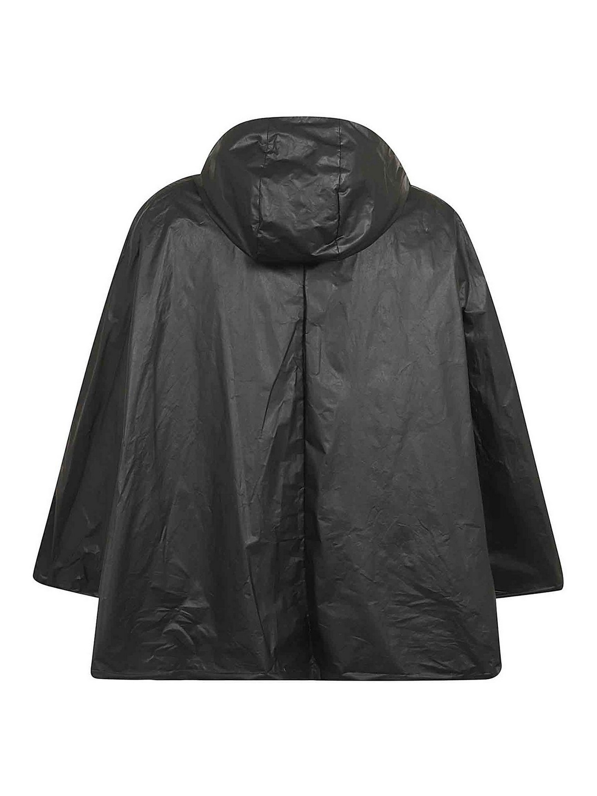 Shop Balmain Main Lab - Rain Cap In Black