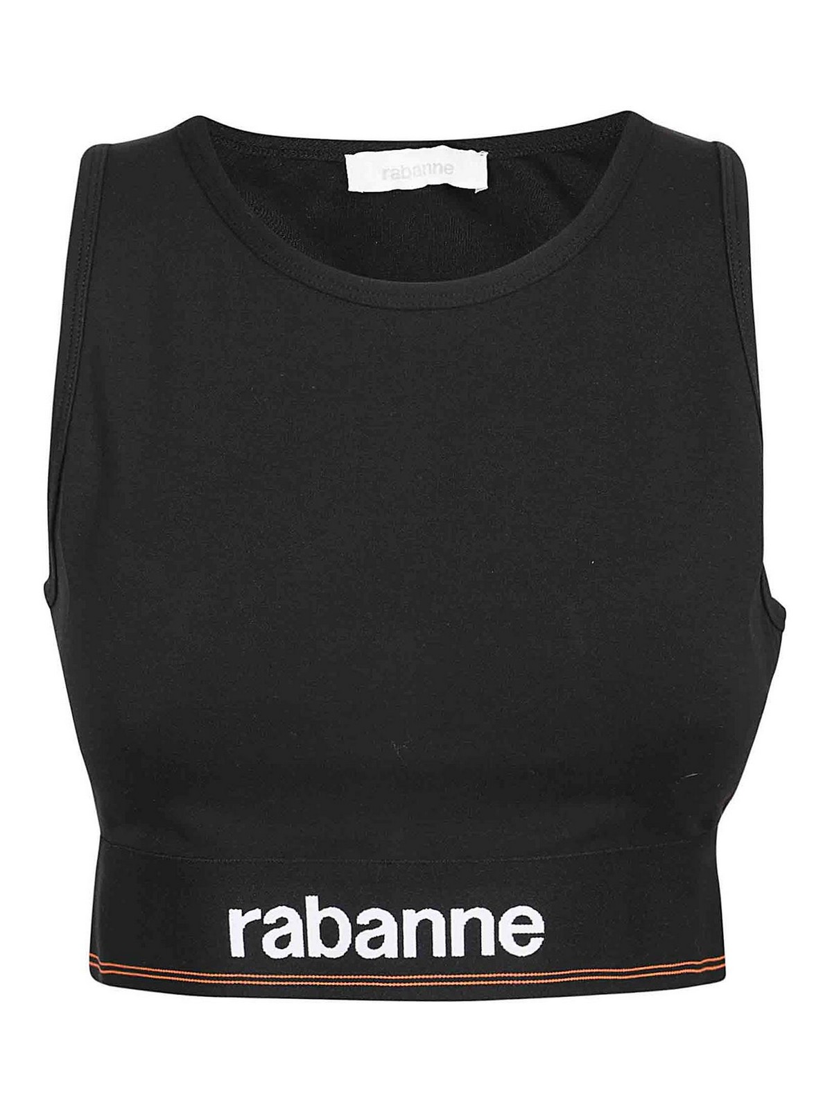 Rabanne Top In Black
