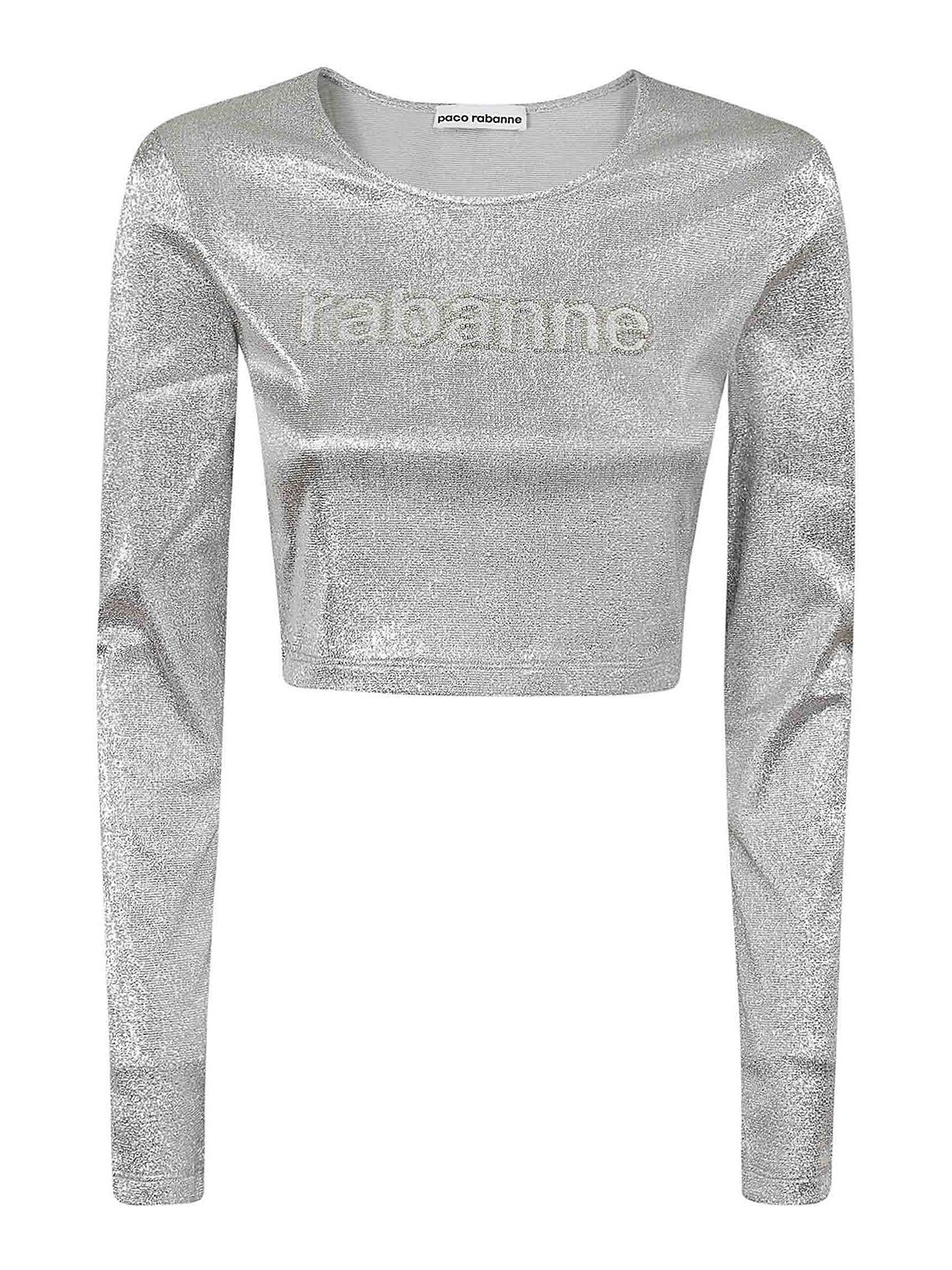 Rabanne Top In Silver