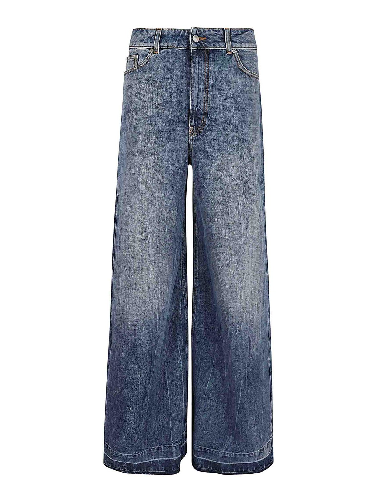 Shop Stella Mccartney Mid Blue Vintage Jeans