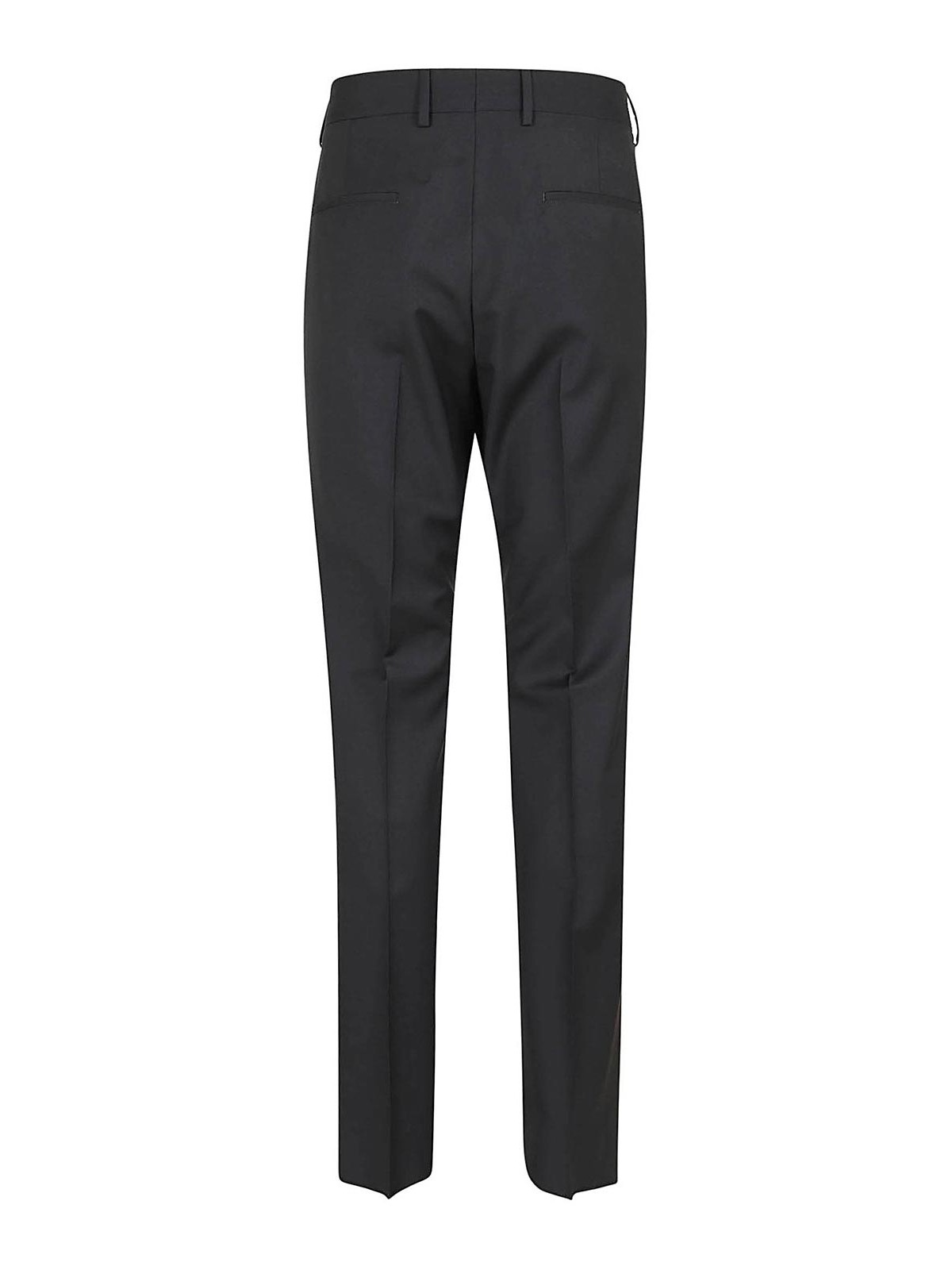 Shop Valentino Formalwear Trousers In Grey