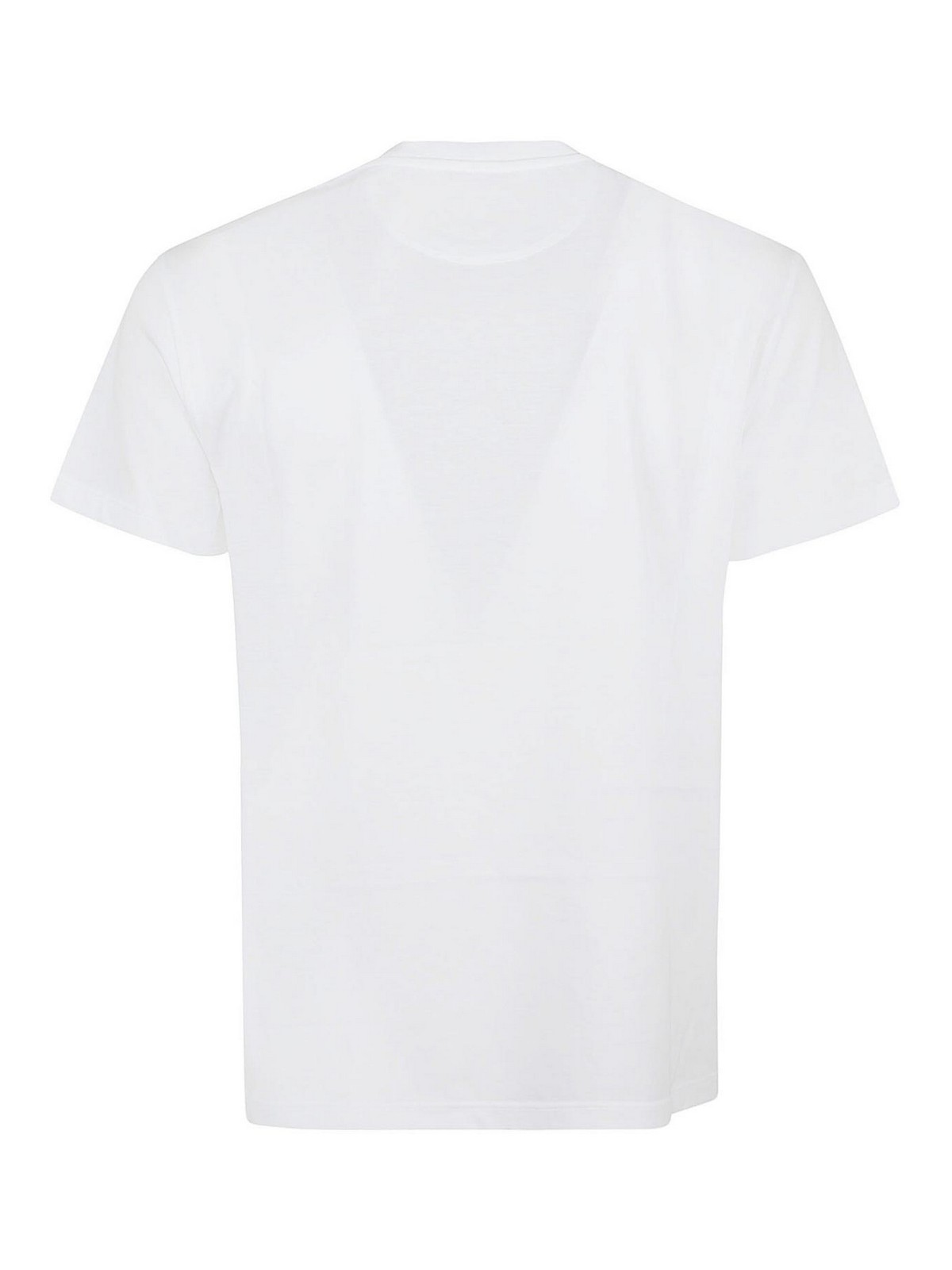 Shop Valentino T-shirt Jersey Print Vltn In White