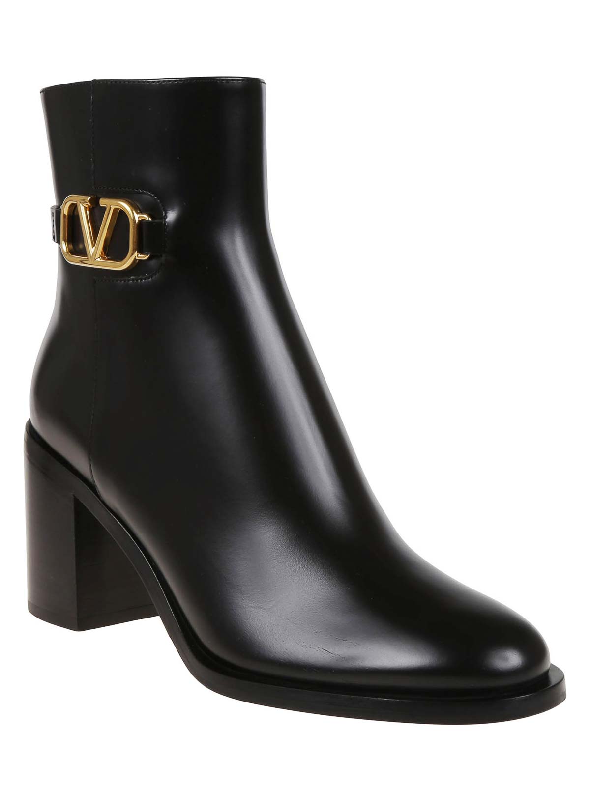 Shop Valentino Letaher Boots In Black