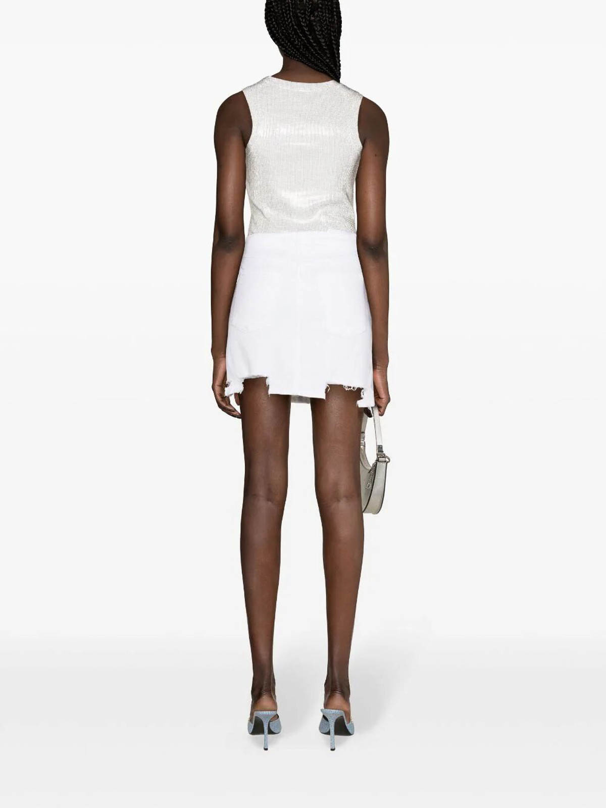 Shop 3x1 Minifalda - Celine In Blanco