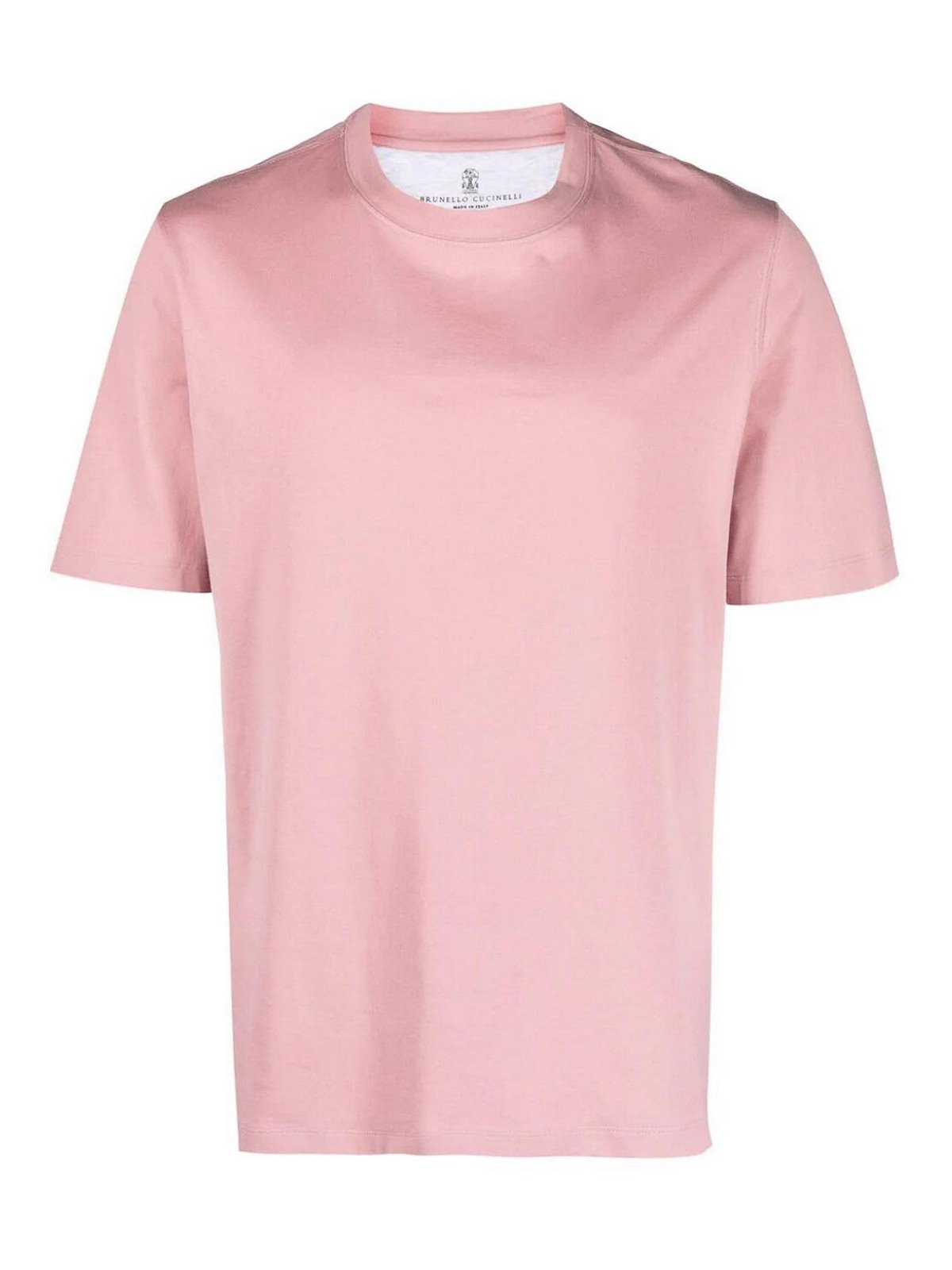 Shop Brunello Cucinelli Camiseta - Rosado