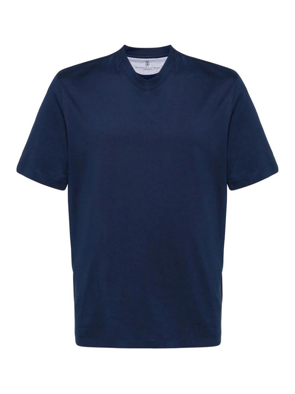 Shop Brunello Cucinelli Camiseta - Azul