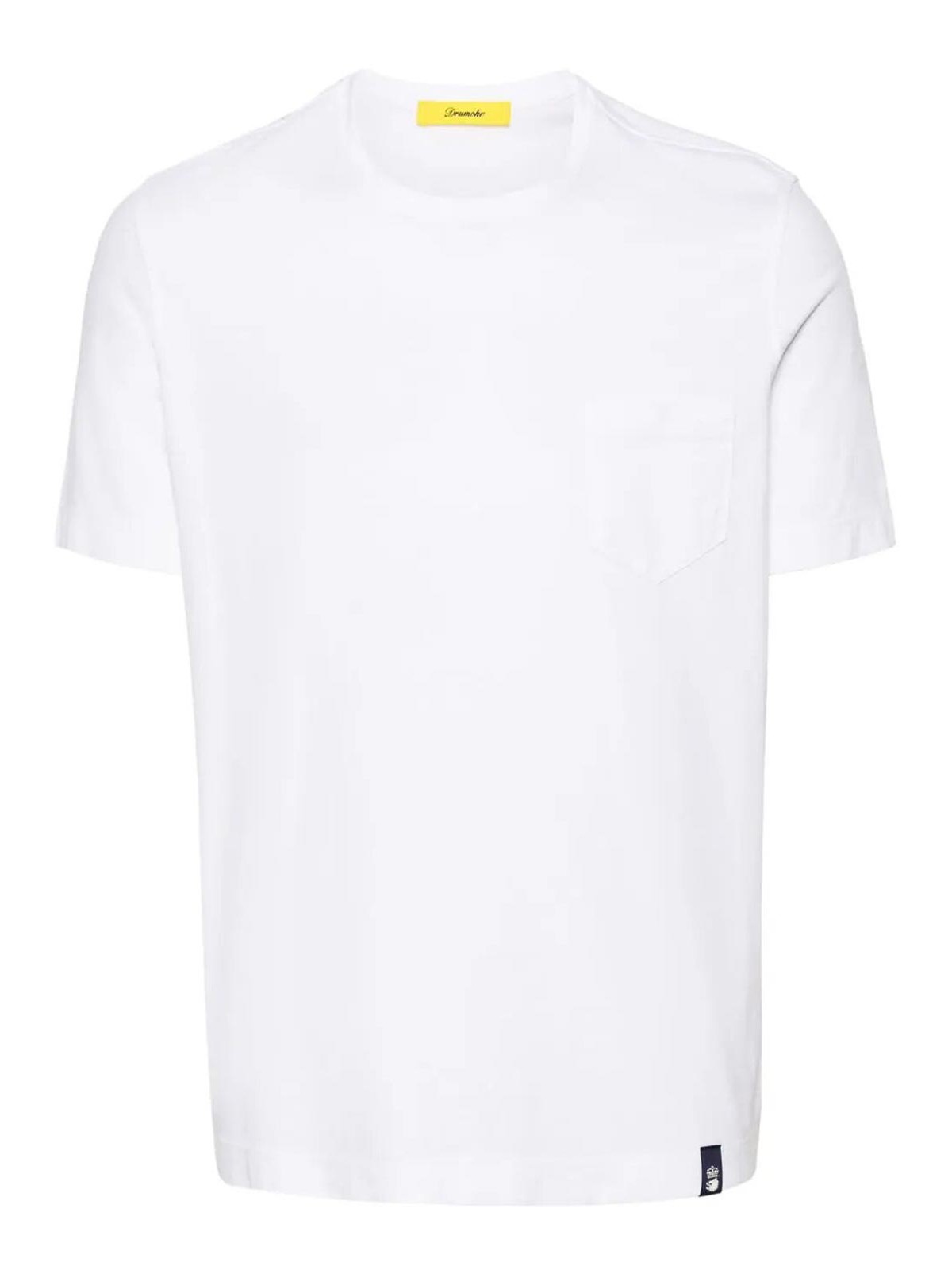 Shop Drumohr T-shirt In White