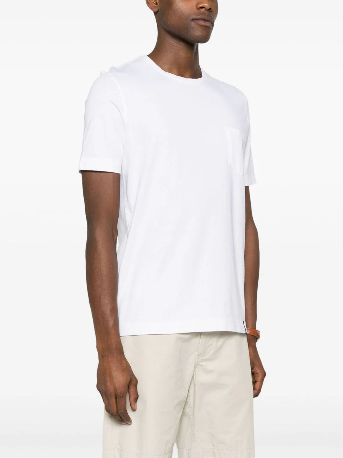 Shop Drumohr T-shirt In White
