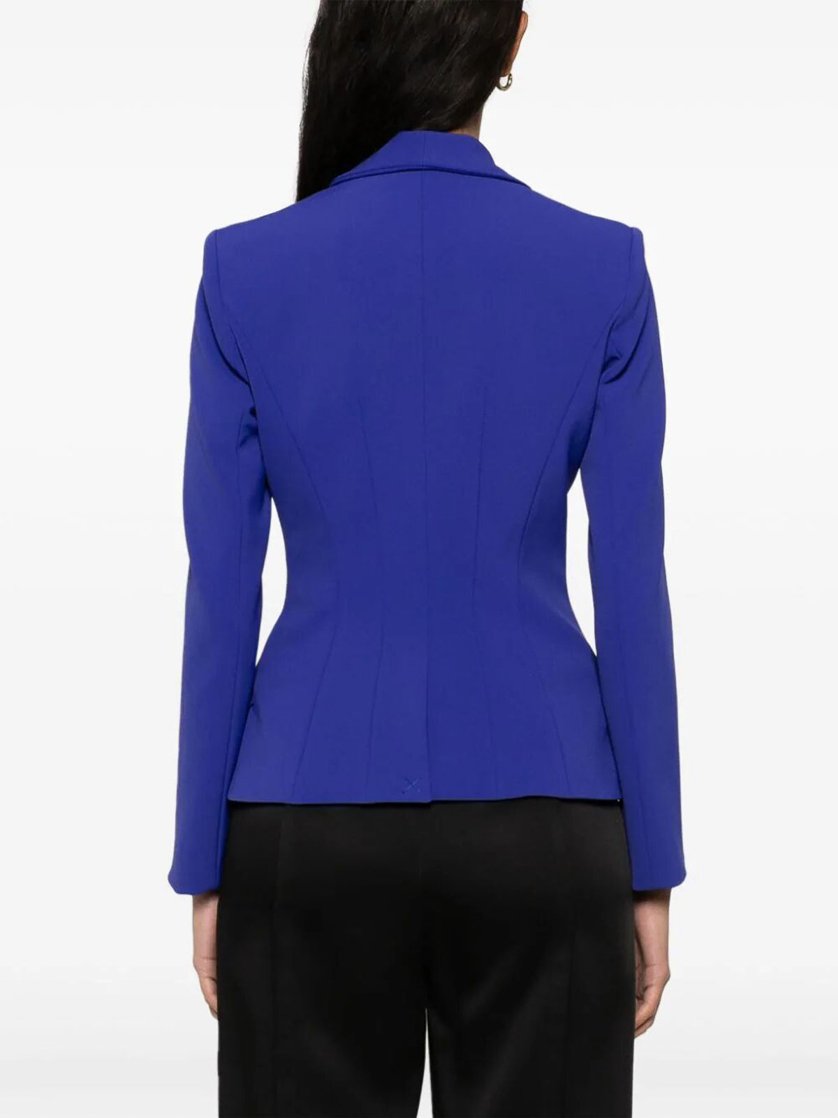 Shop Elisabetta Franchi Jacket In Azul