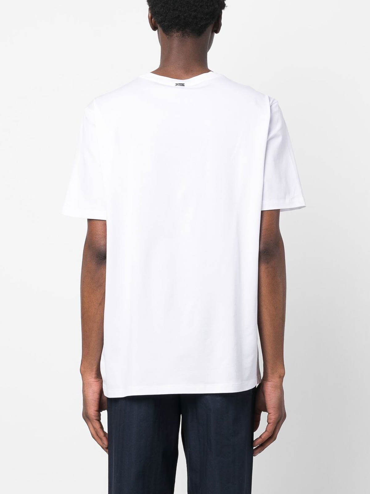 Shop Herno T-shirt In White