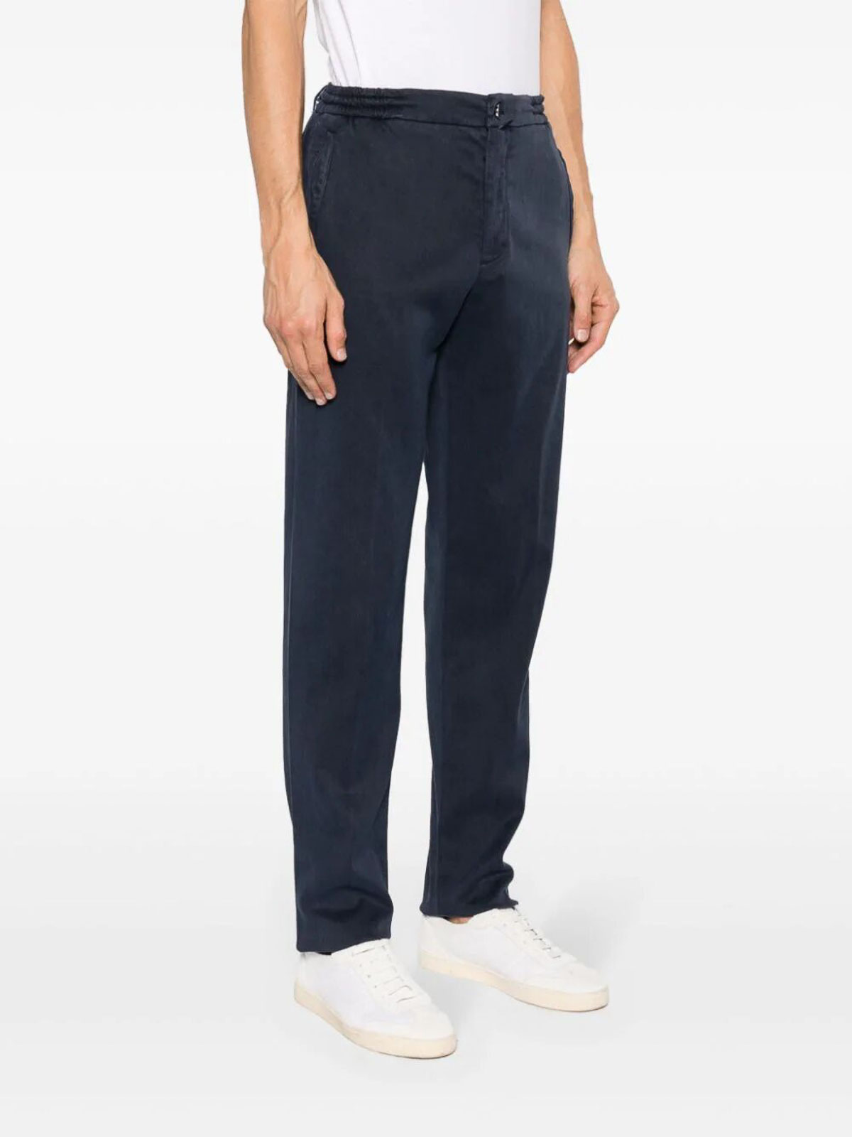 Shop Kiton Jeans In Azul Oscuro
