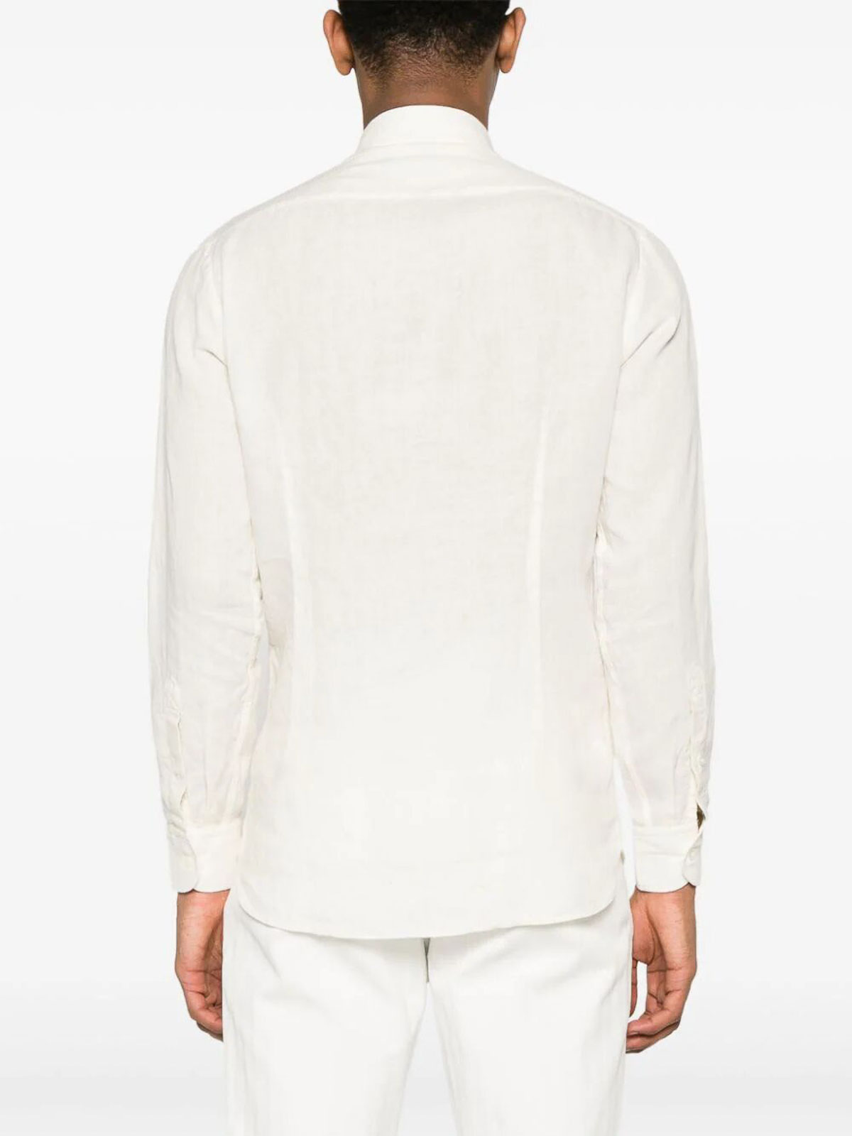 Shop Lardini Shirt In Blanco