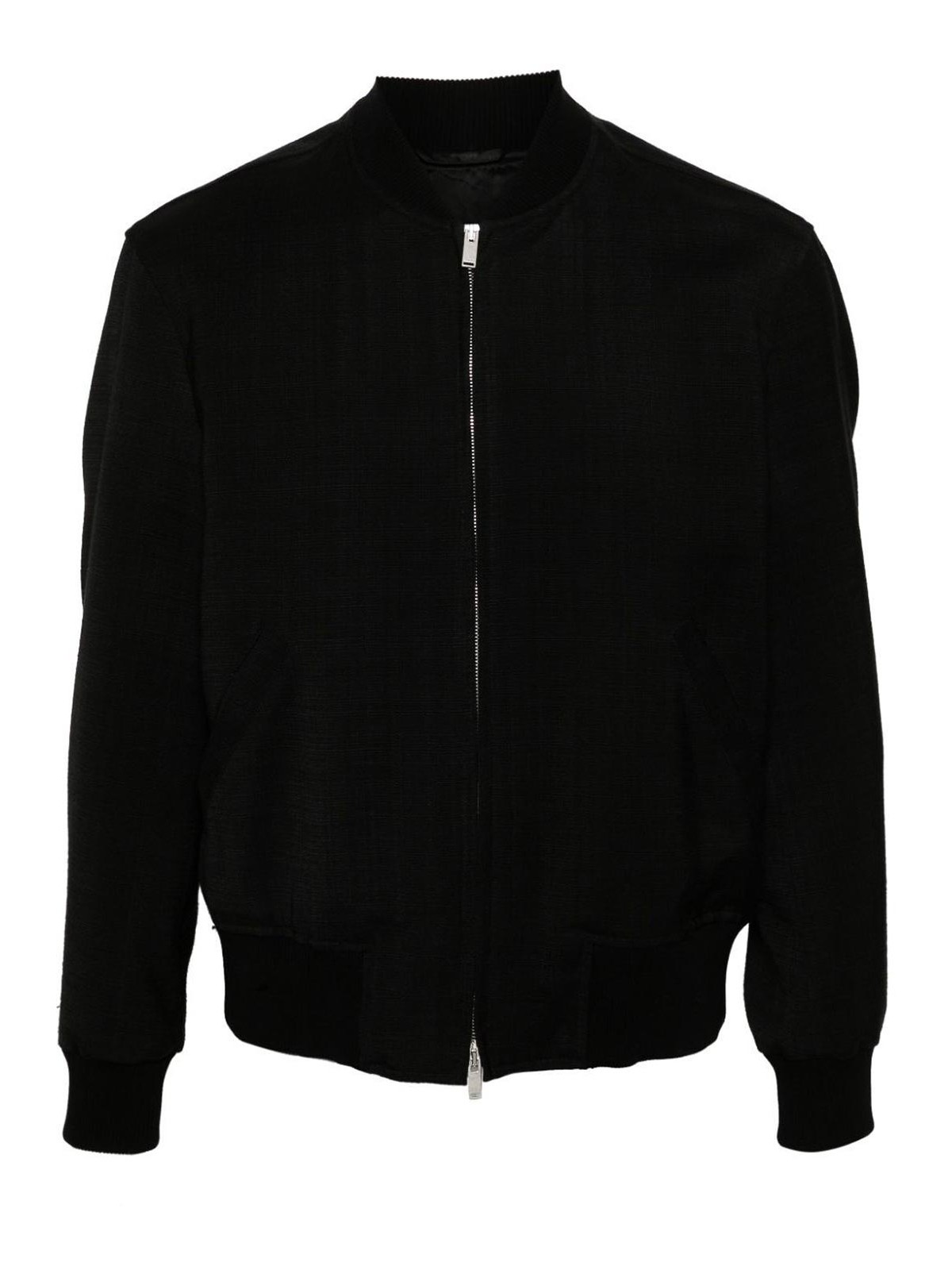 Shop Lardini Attitude Bomber Jacket In Negro
