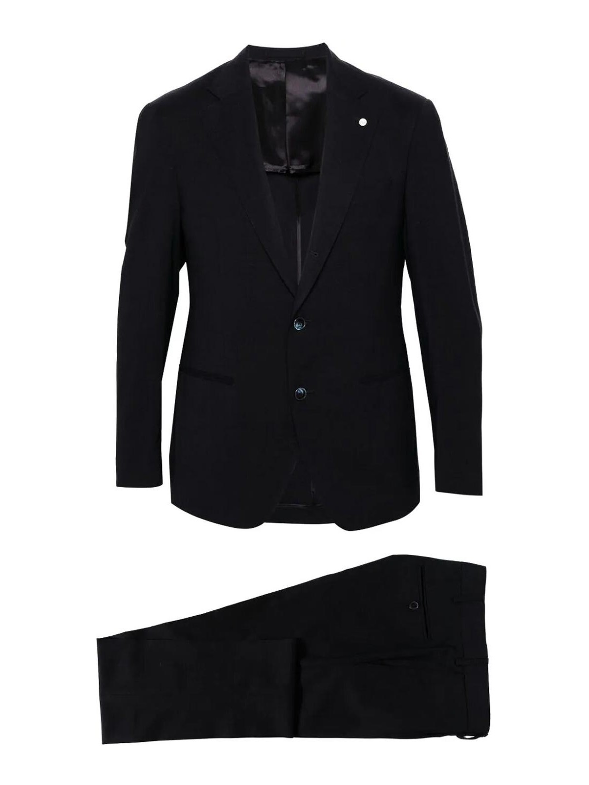 Shop Luigi Bianchi Mantova Suit In Azul