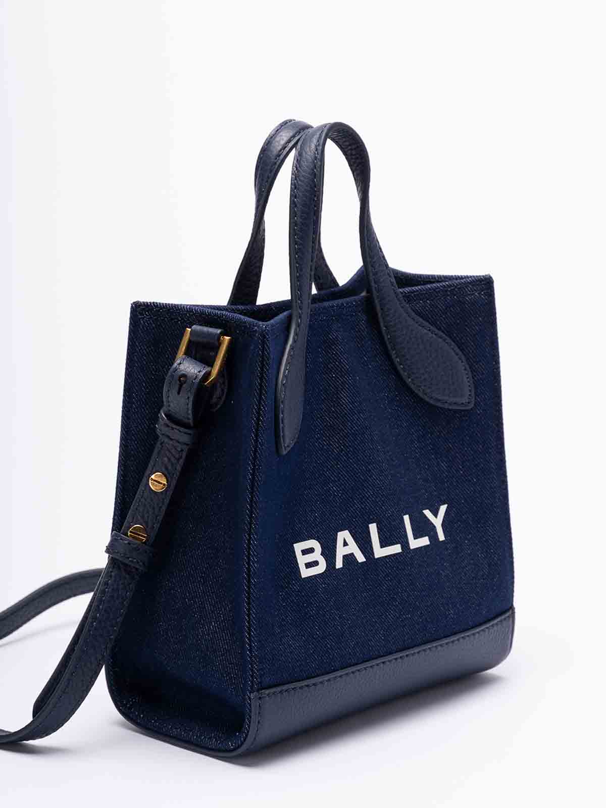 Shop Bally Mini Tote Bag In Multicolor