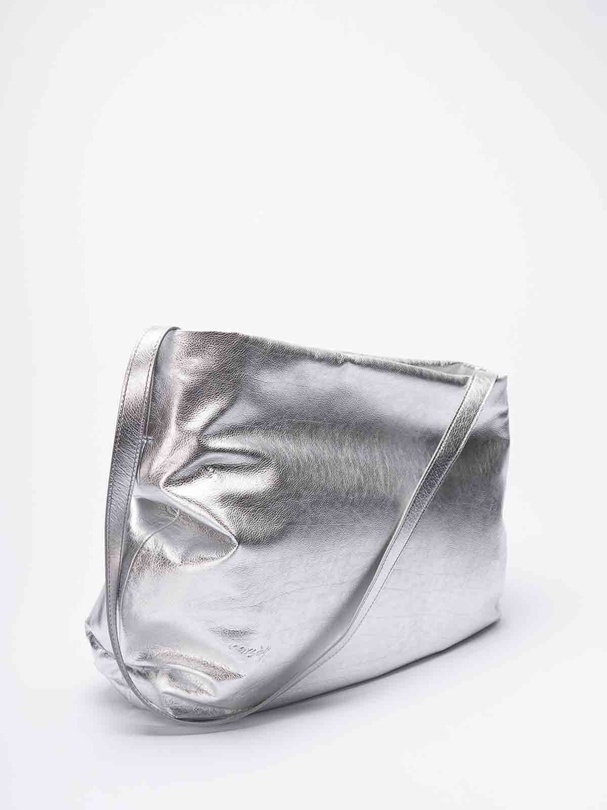 Shop Marsèll Fantasma Shoulder Bag In Plata