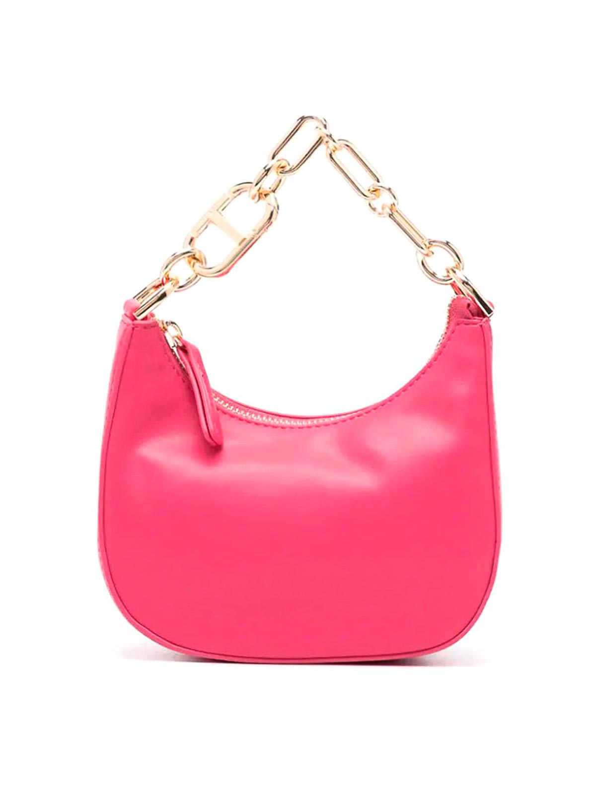 Shop Twinset Mini Hobo Bag In Pink