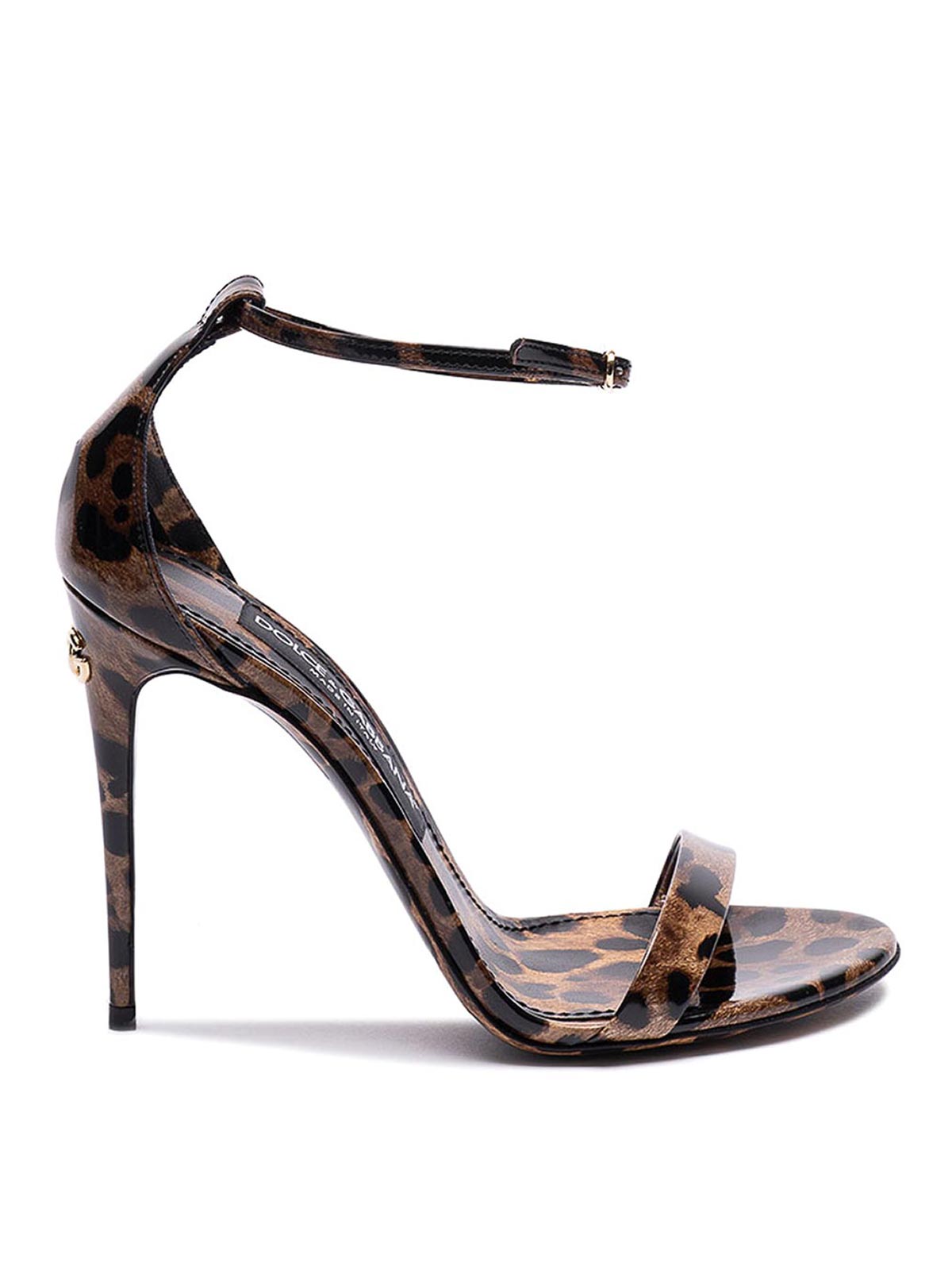 Dolce & Gabbana Sandals In Estampado Animalier