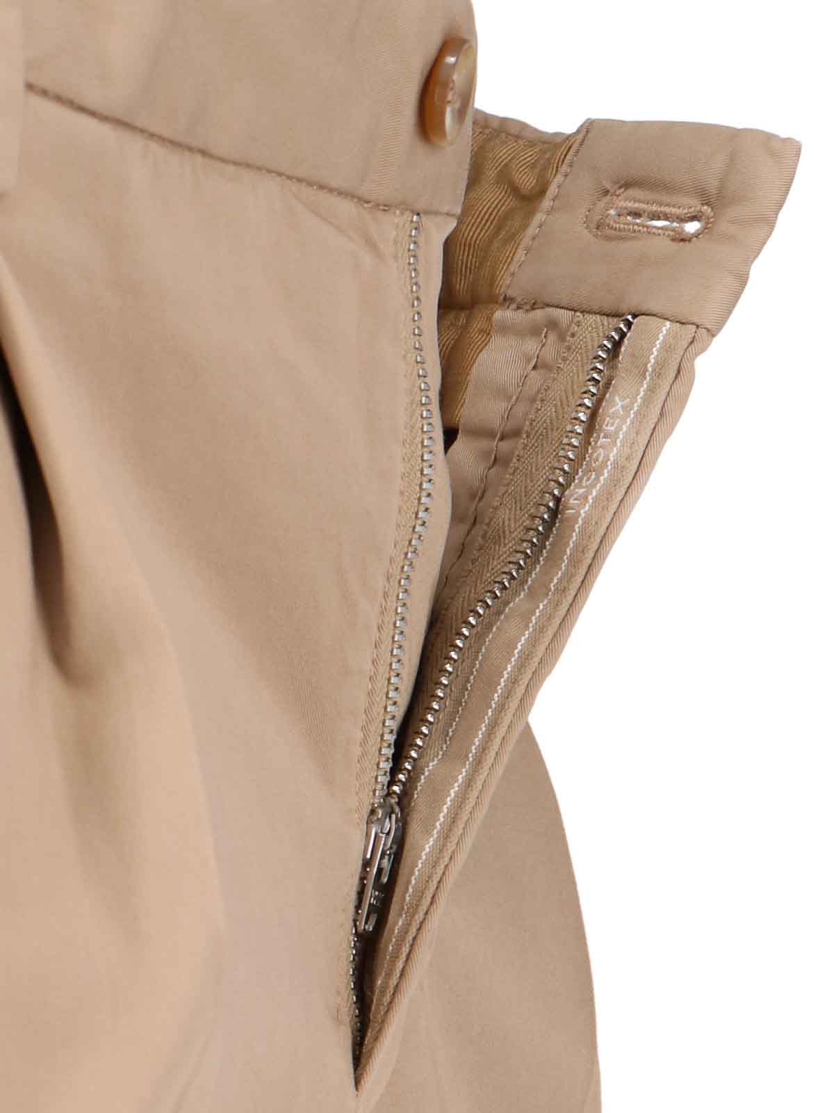 Shop Incotex Pantaloni Slim In Brown