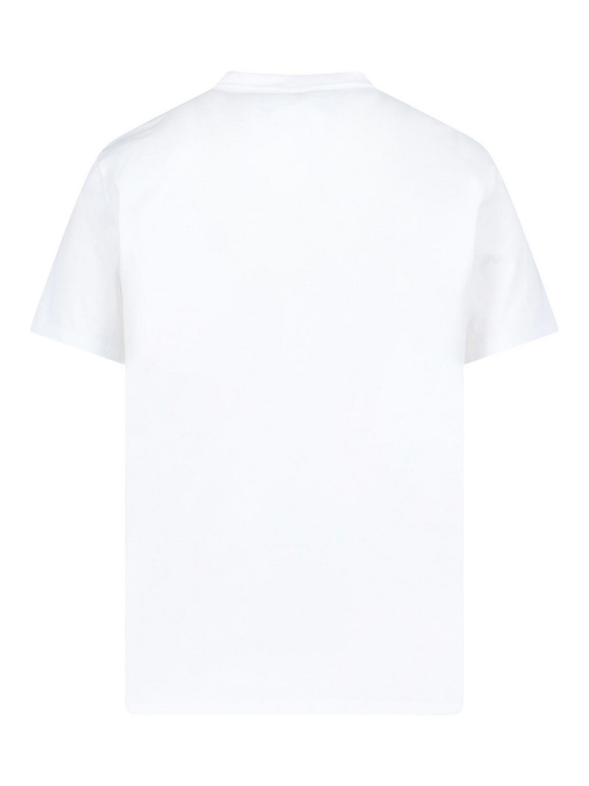 Shop Mcm T-shirt Logo In White