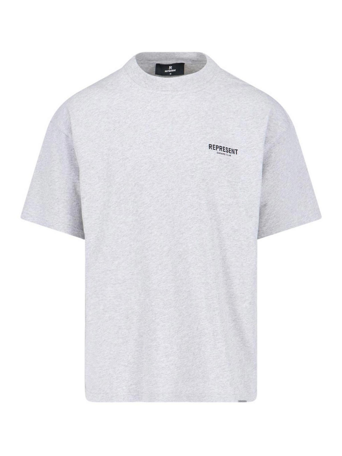 Shop Represent T-shirt Logo In Grey