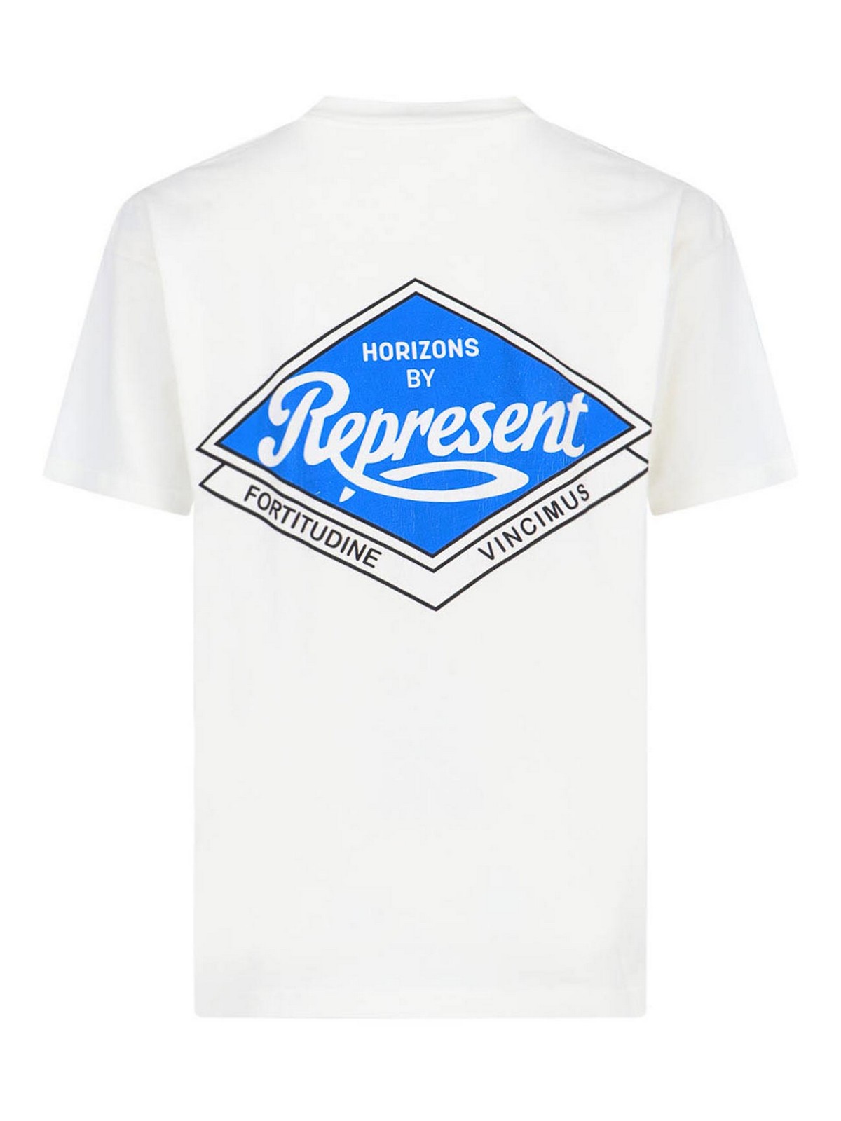 Shop Represent Retro Print T-shirt In White