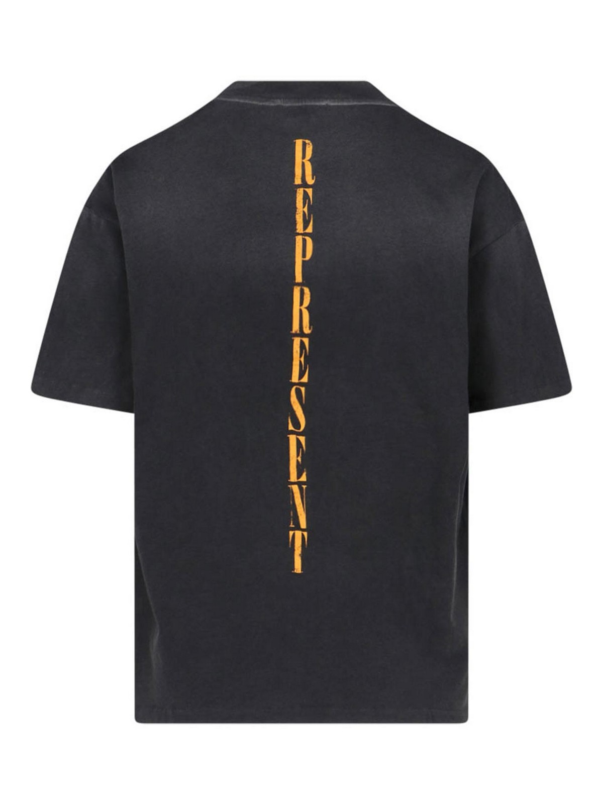 Shop Represent Camiseta - Negro In Black