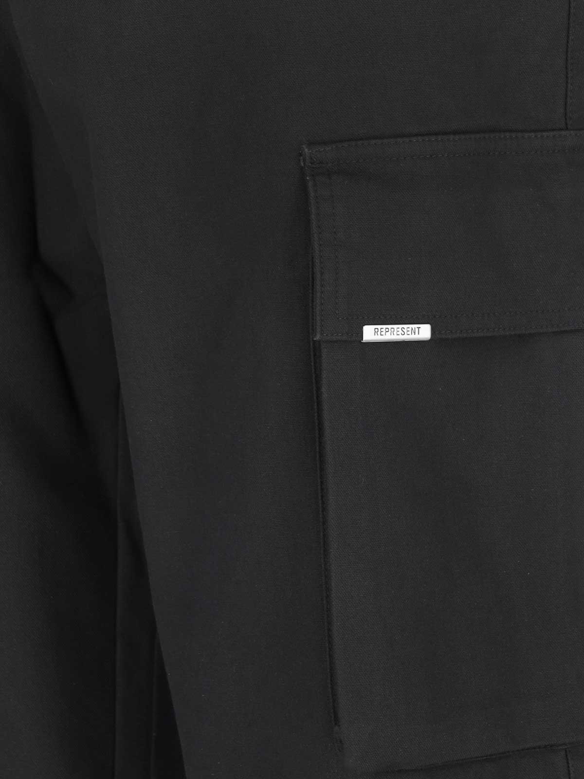 Shop Represent Pantalón Casual - Negro In Black