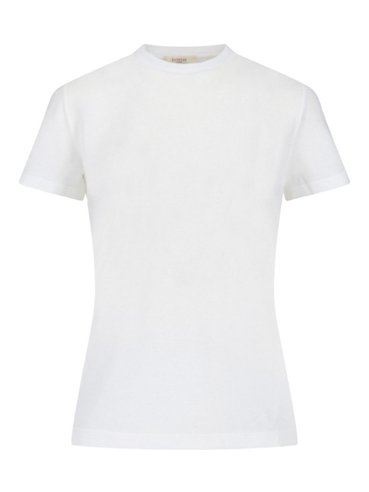 Shop Zanone T-shirt Basic In White