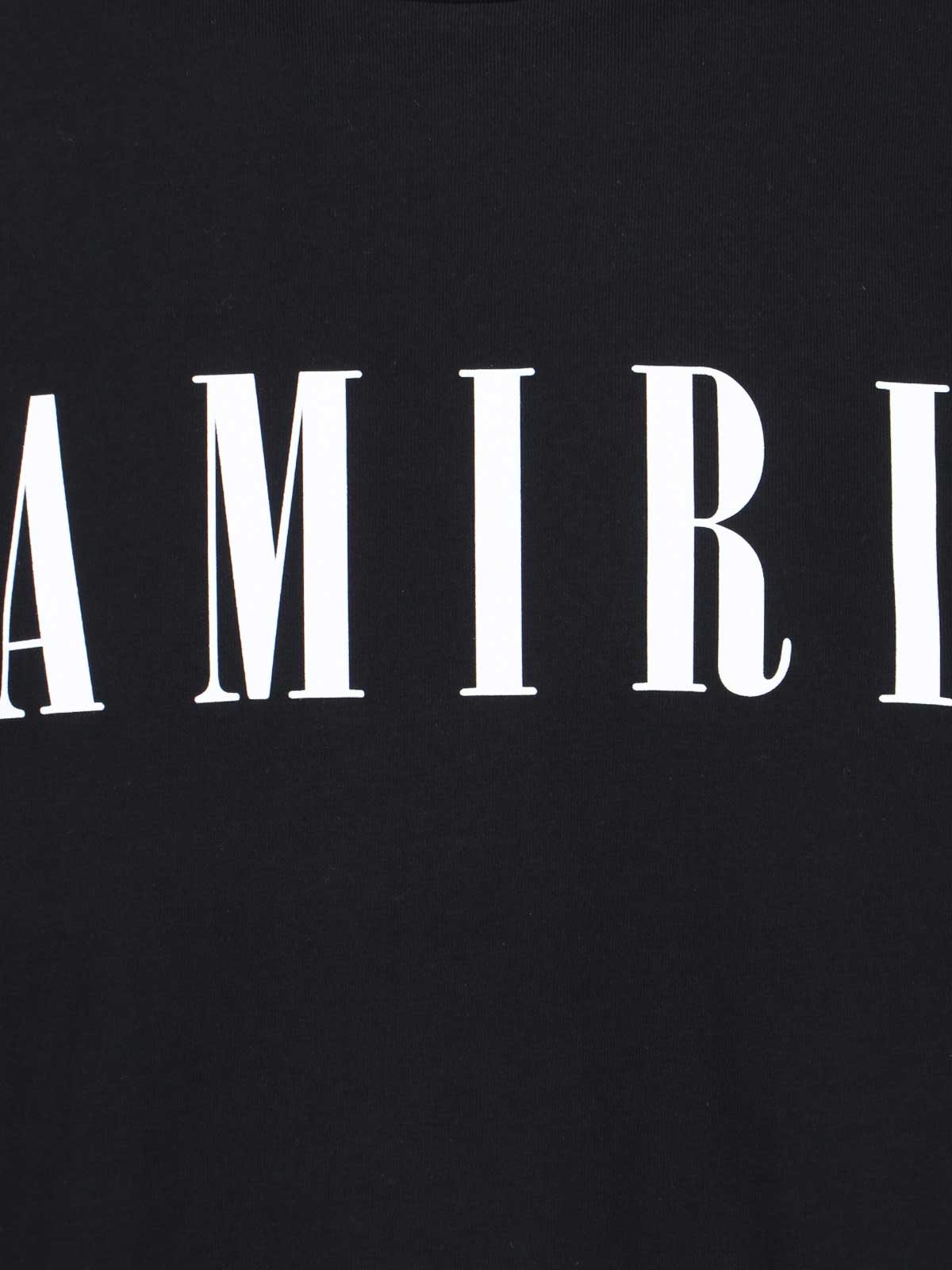 Shop Amiri T-shirt Logo In Black