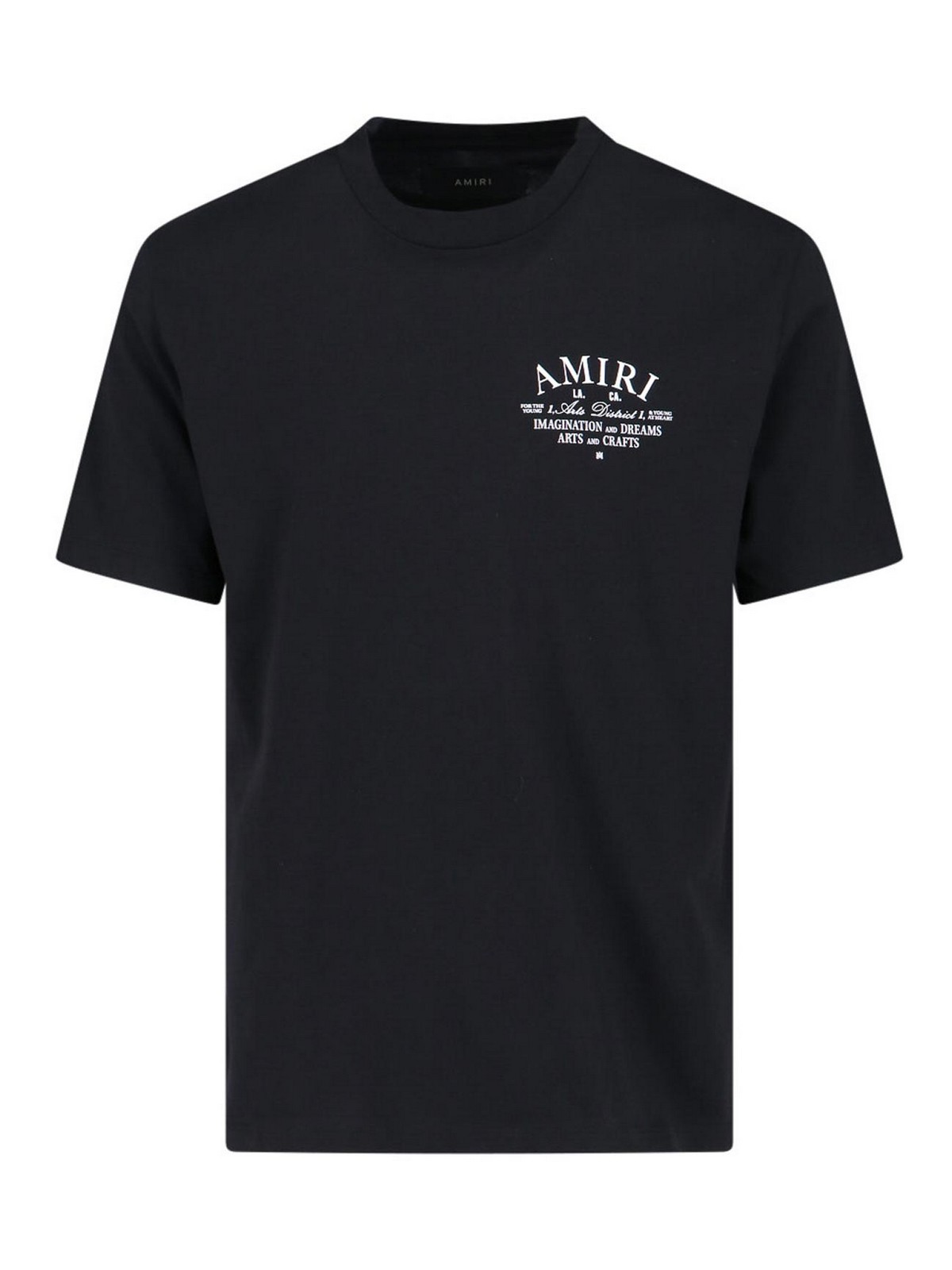 Amiri Retro Logo T-Shirt - Black - Men | AMJYTE1034BLACK
