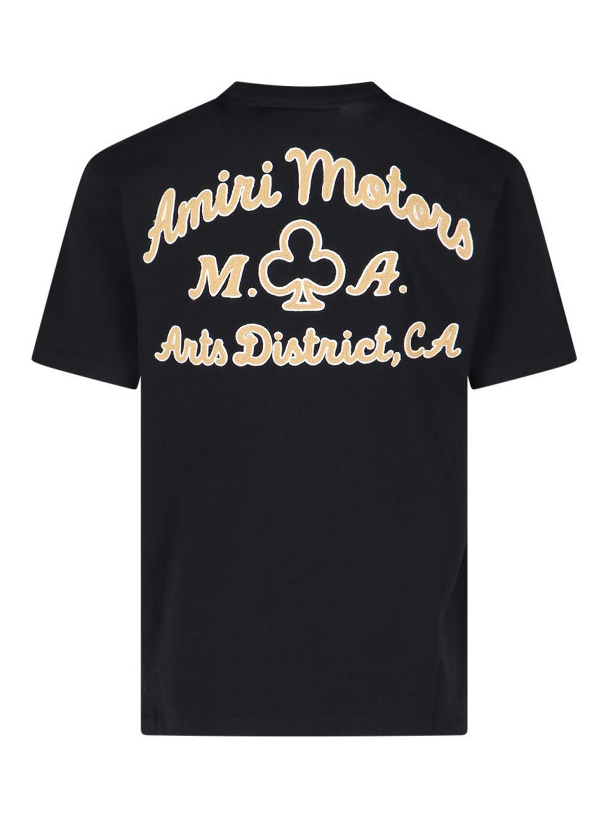 Shop Amiri Retro Logo T-shirt In Black