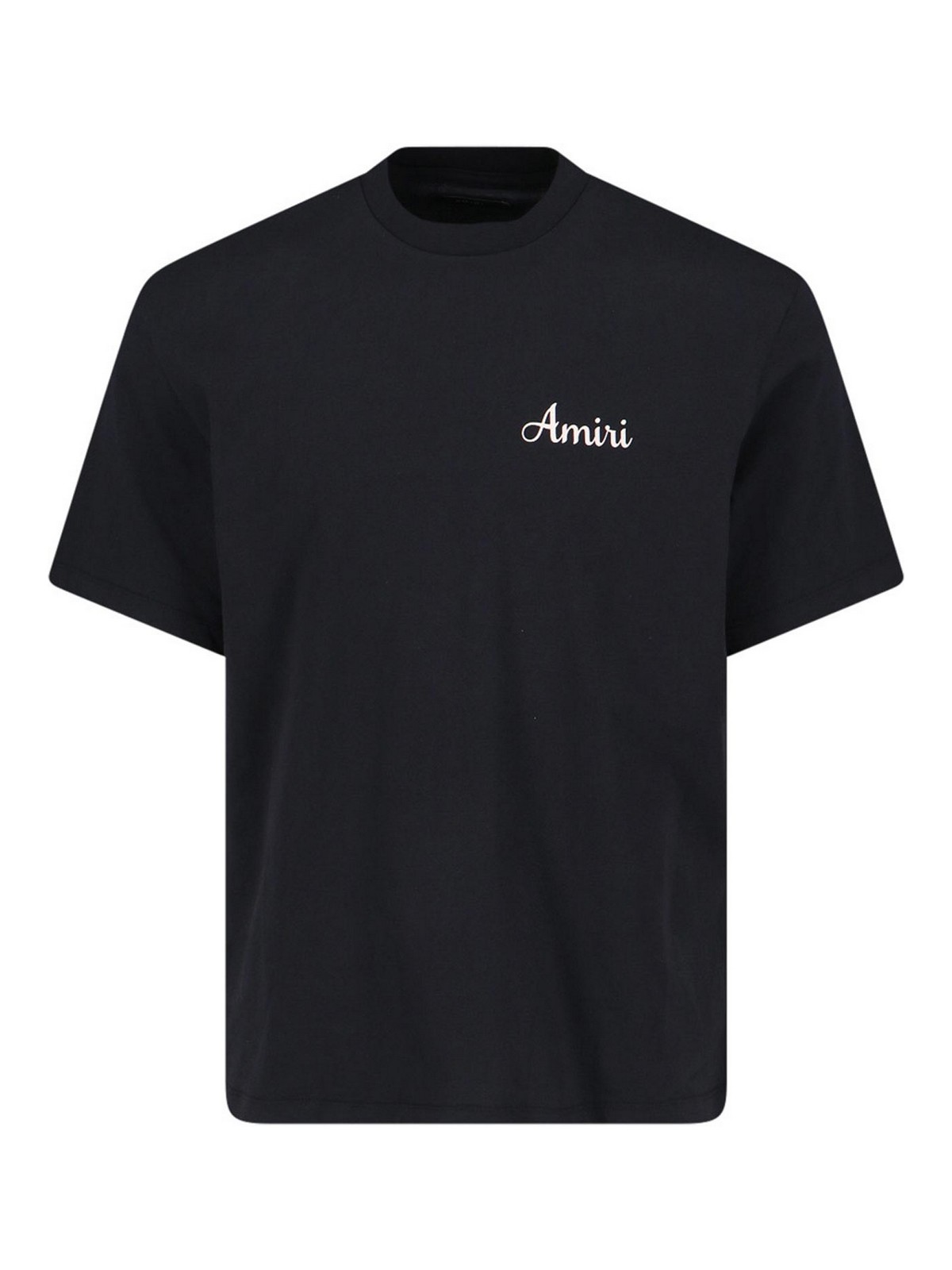 Shop Amiri Retro Print T-shirt In Black