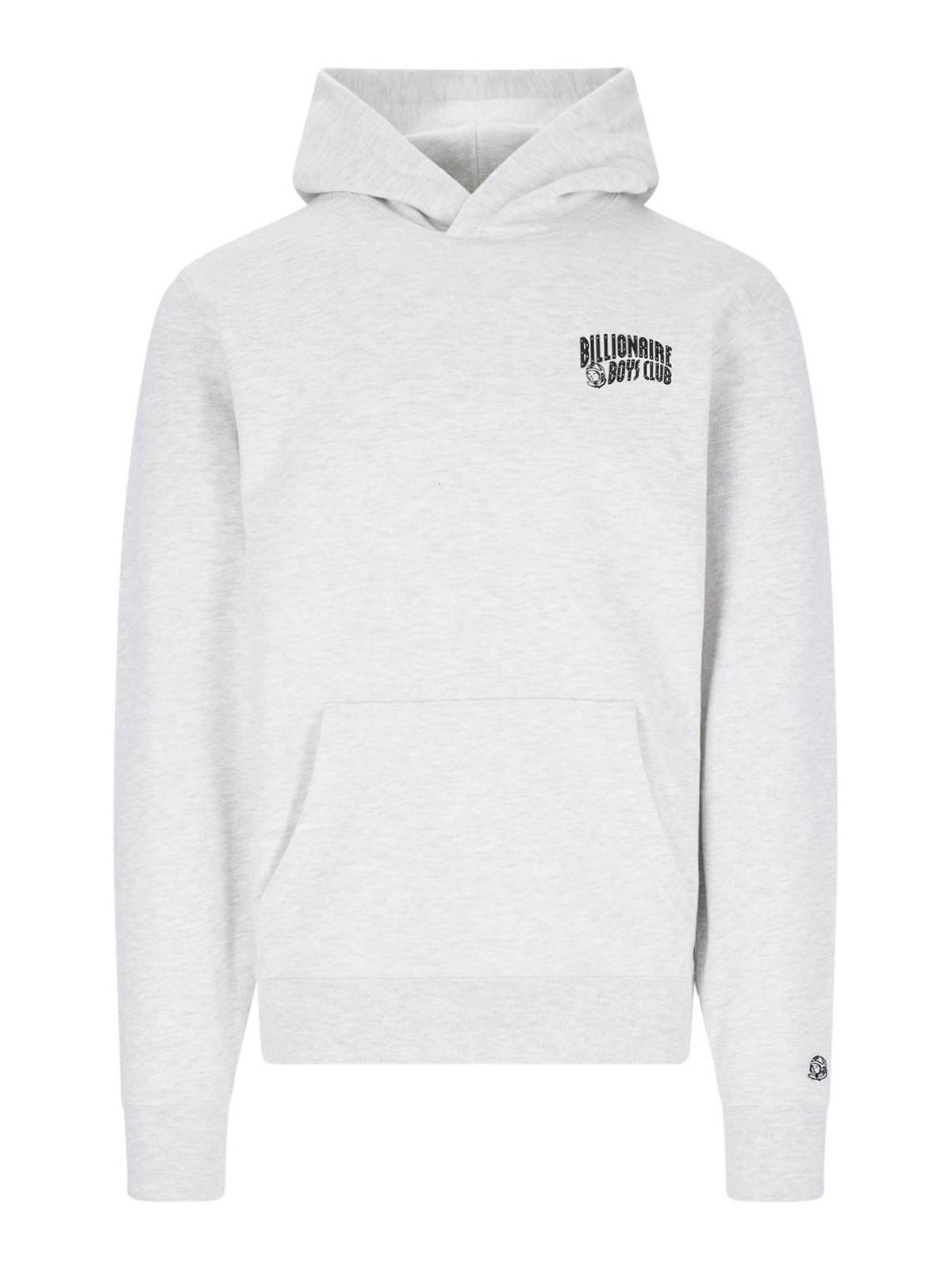 Billionaire Logo Hooded Sweatshirt In Grey