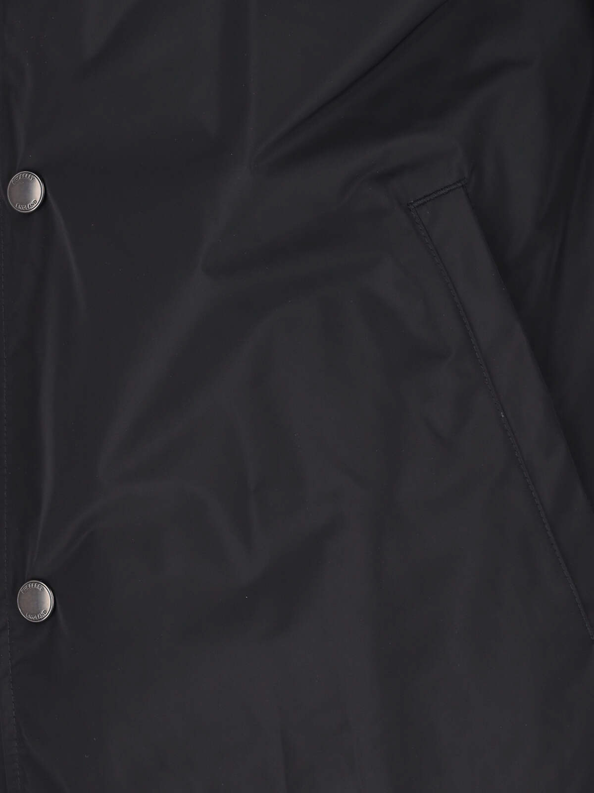 Shop Burberry Reversible Hooded Jacket In Black