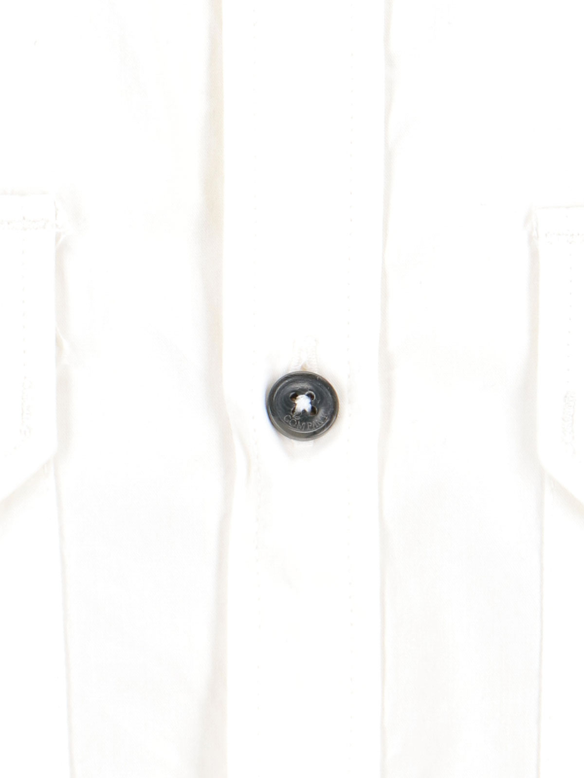 Shop C.p. Company Shirt Detail In White