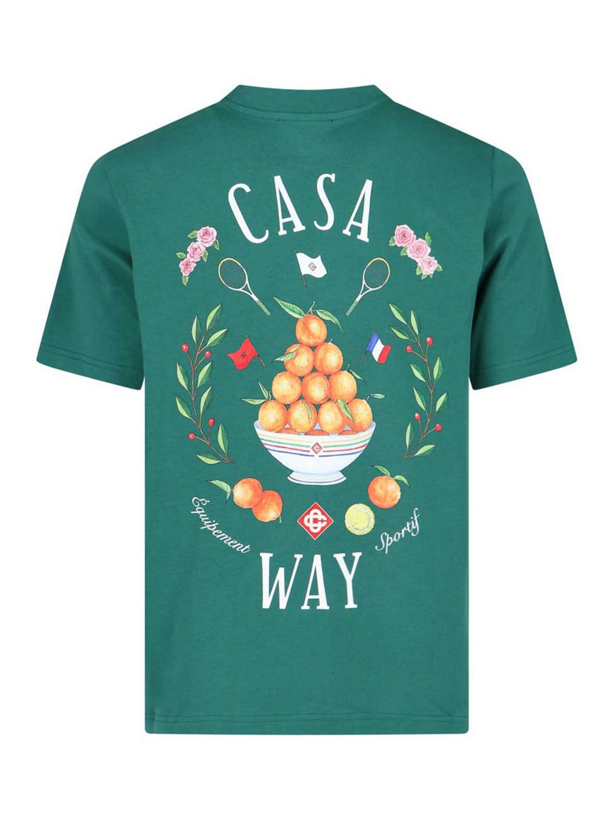 Shop Casablanca Camiseta - Verde In Green