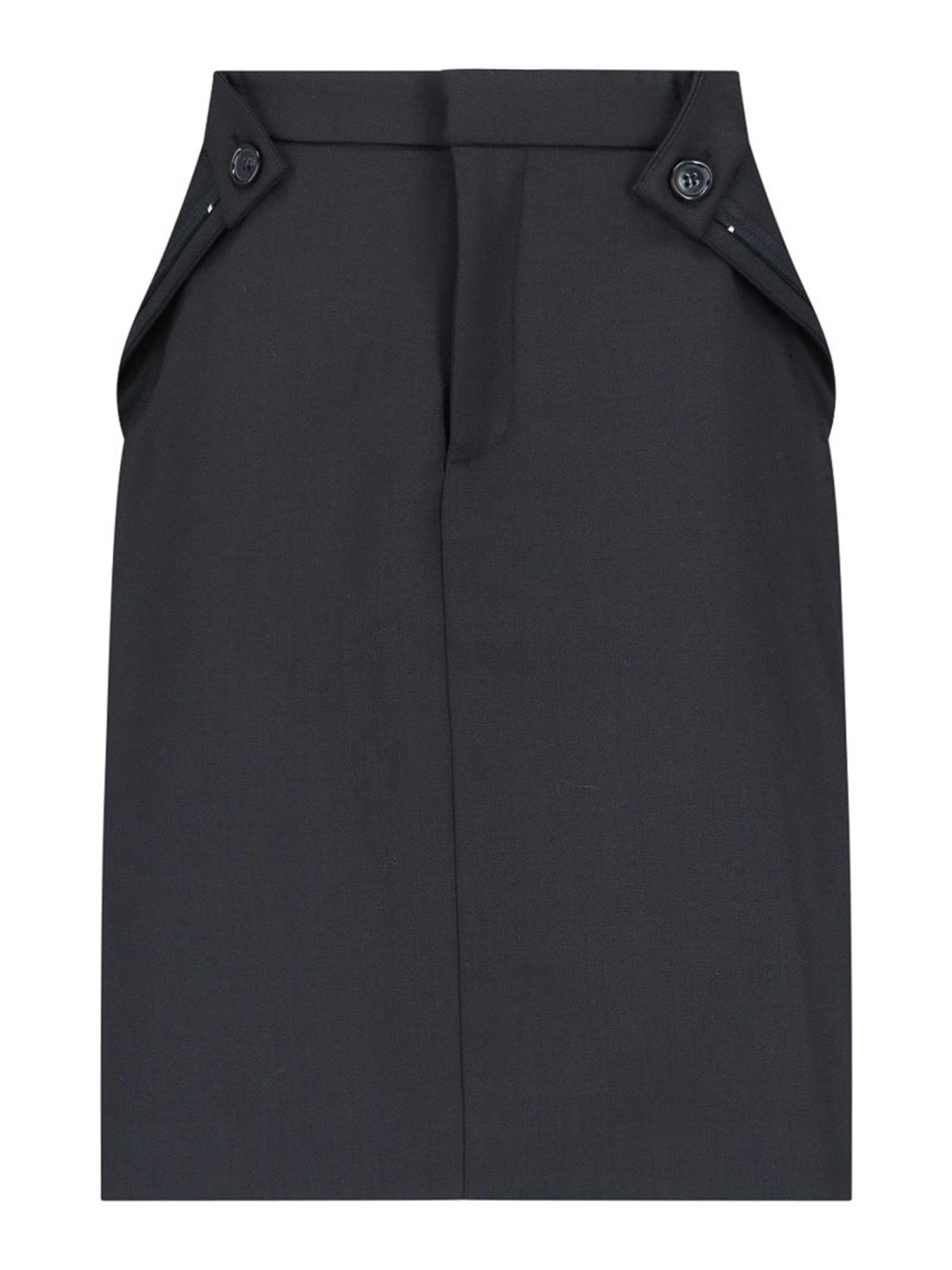 Shop Coperni Cut-out Detail Skirt In Black