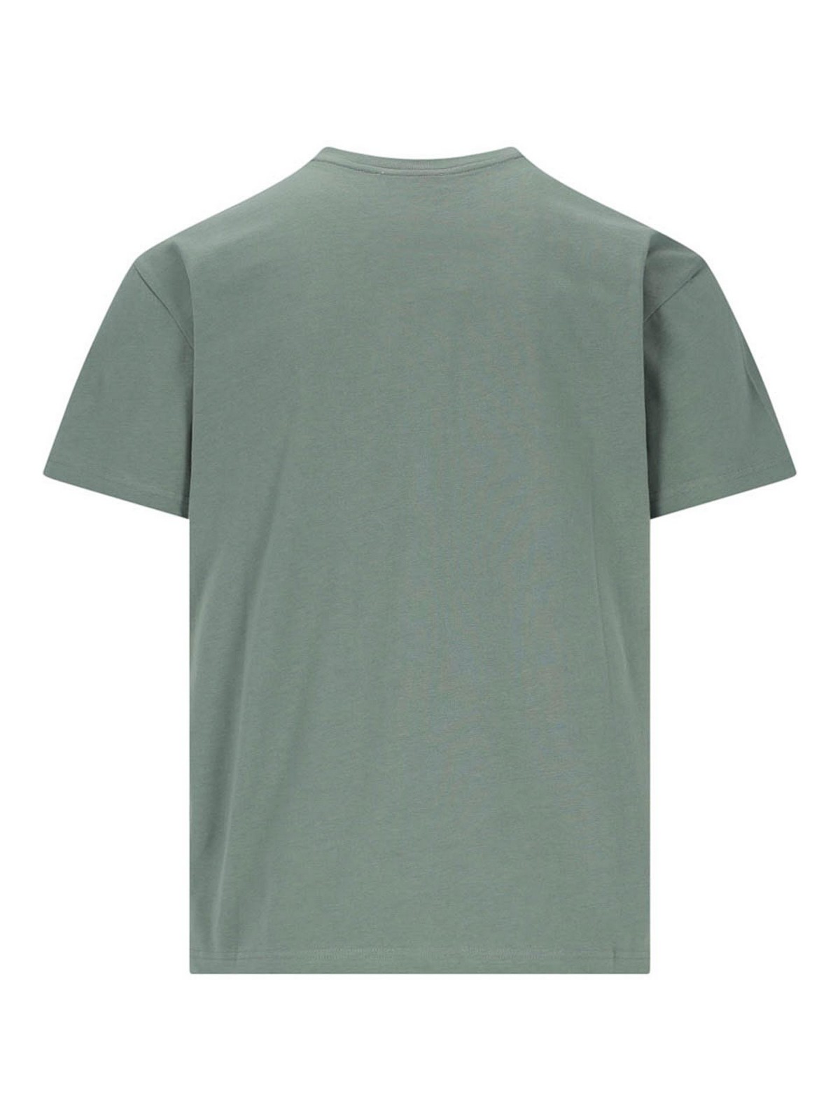 Shop Jw Anderson T-shirt Logo In Green