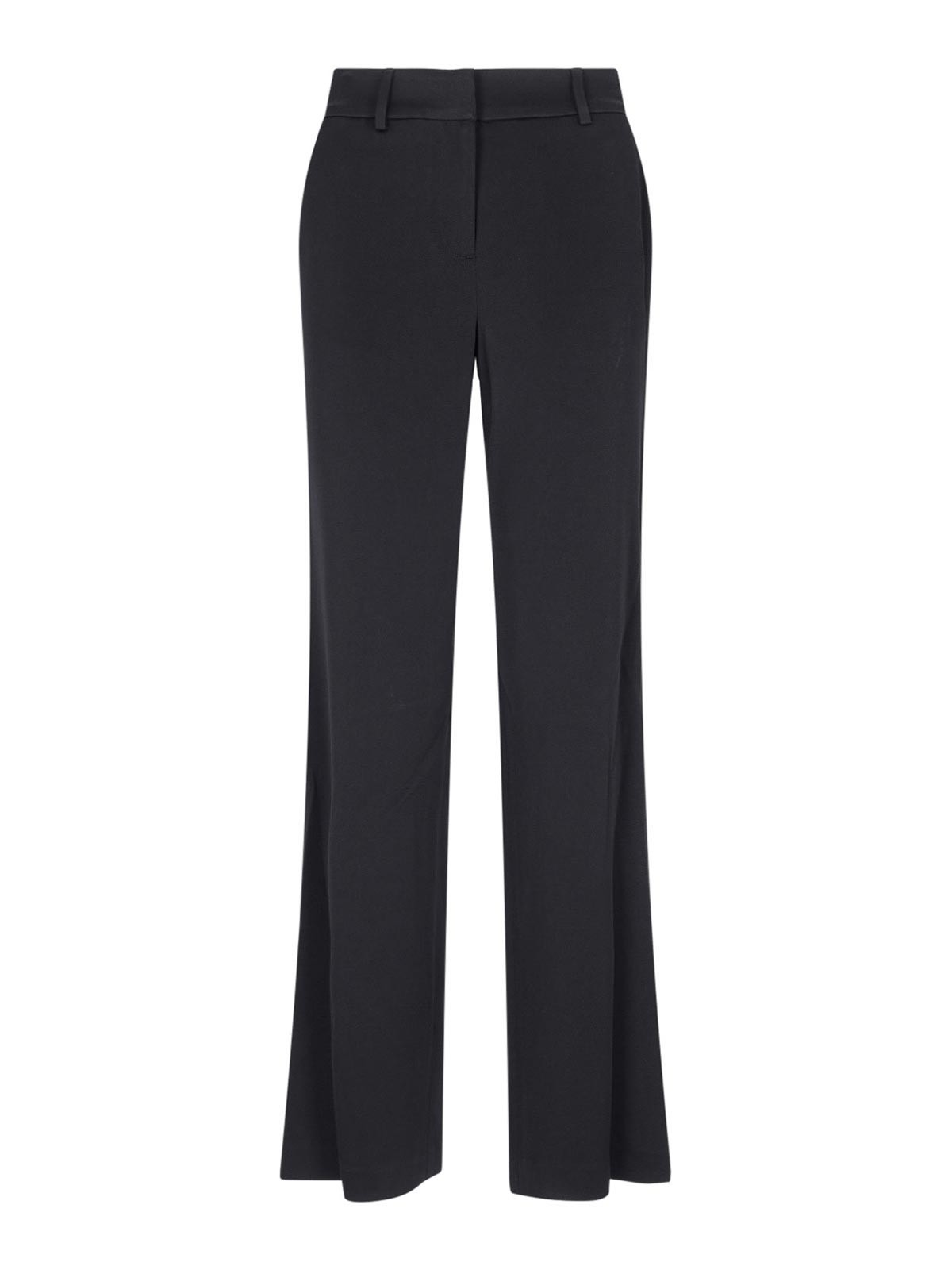 Shop Michael Kors Paneled Trousers In Black