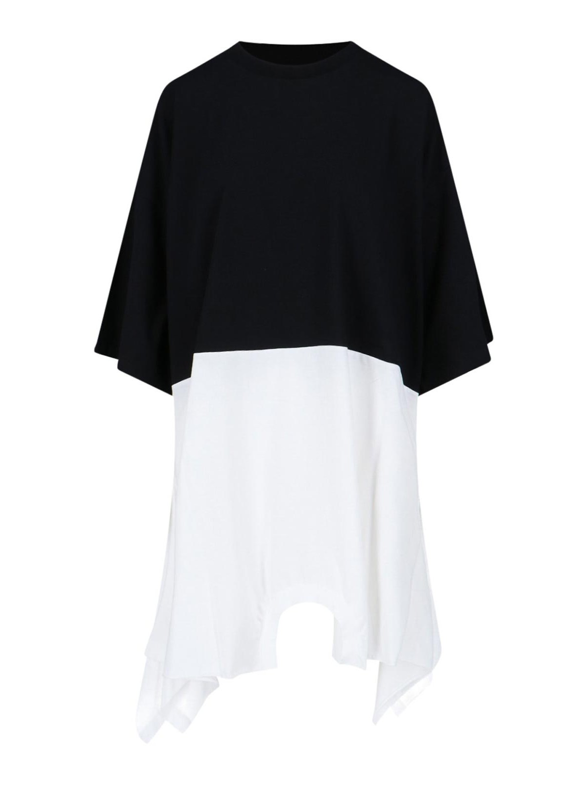 Shop Mm6 Maison Margiela Shirt Detail Dress In Black