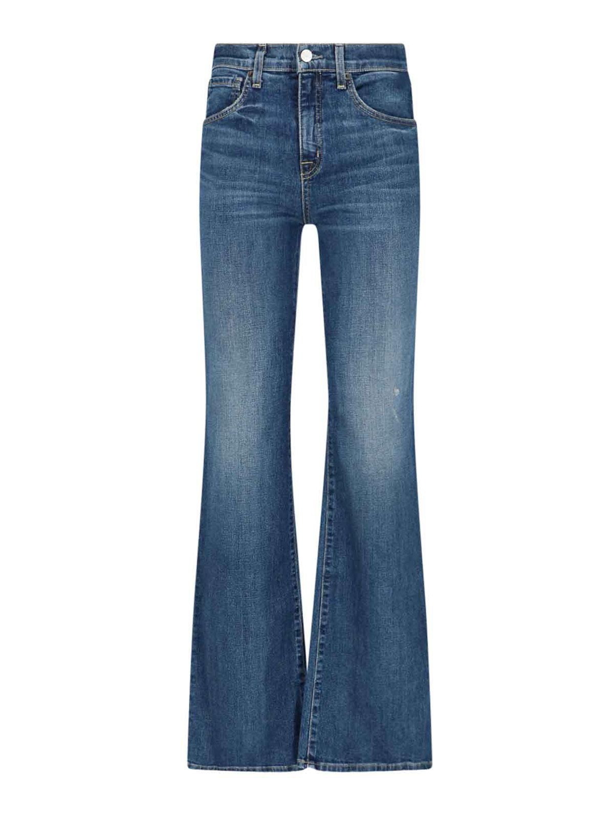 Shop Nili Lotan Jeans Bootcut In Blue