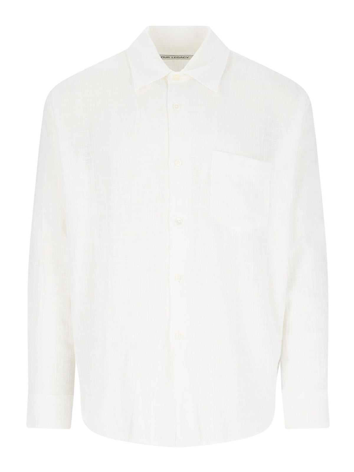 Shop Our Legacy Pocket Shirt In White