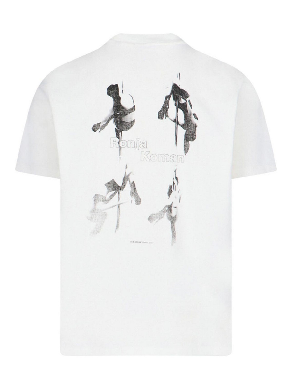 Shop Our Legacy T-shirt Stampata In White