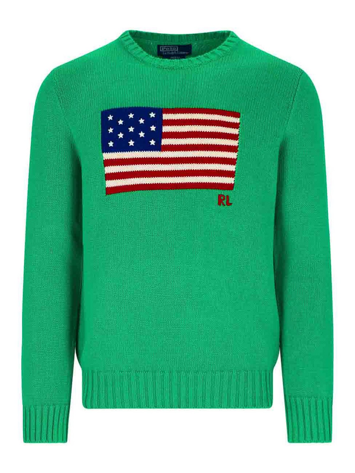 Shop Polo Ralph Lauren Suéter Con Escote Barco - Verde In Green
