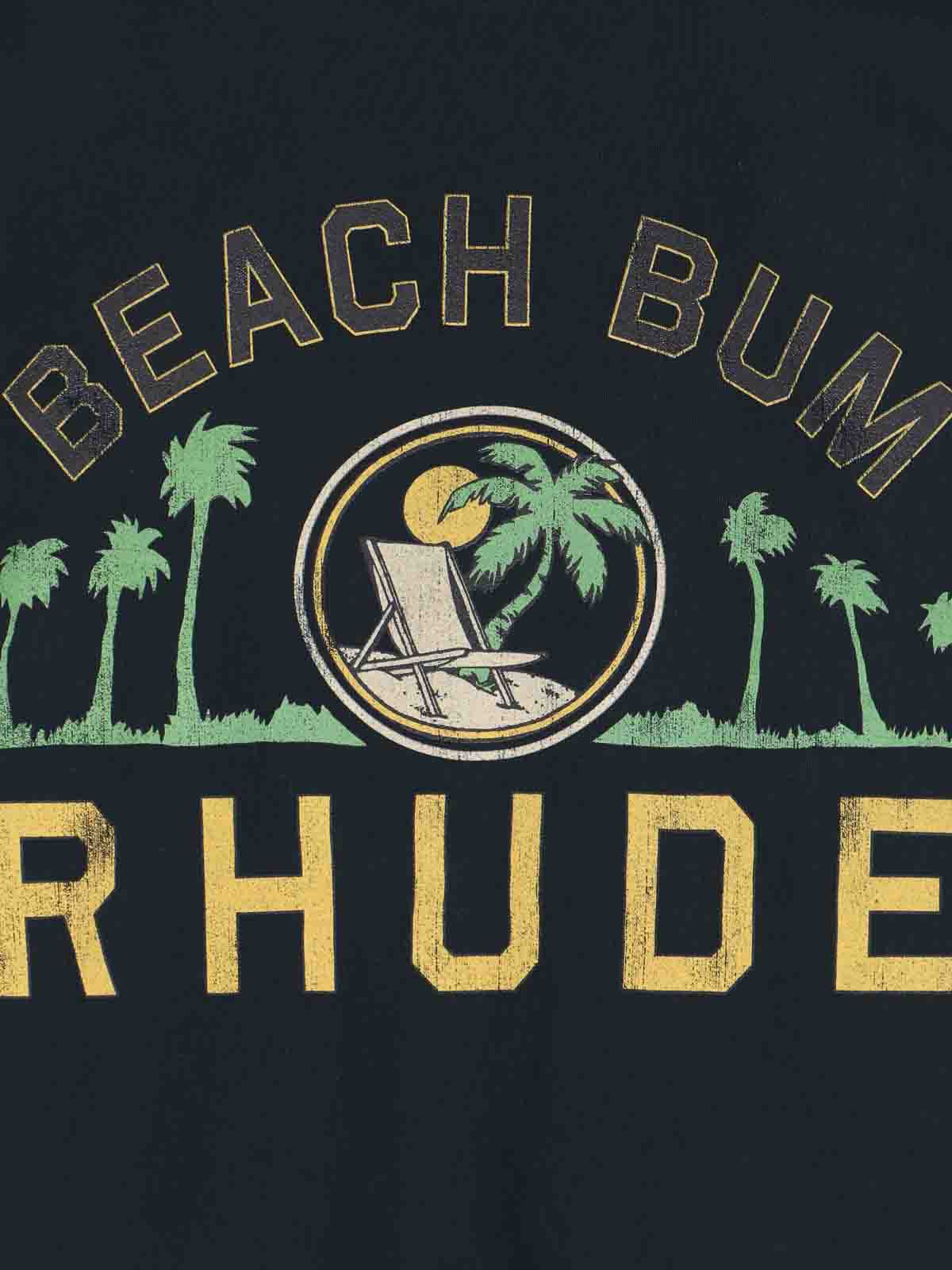 Shop Rhude T-shirt In Black