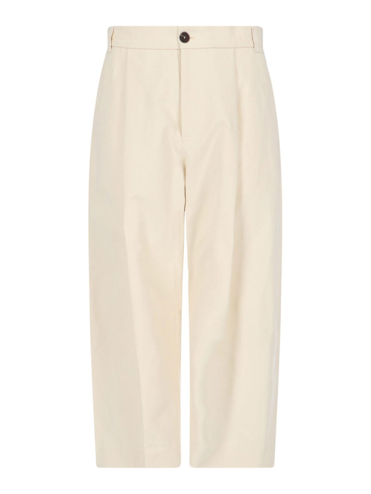 Shop Studio Nicholson Trousers In White