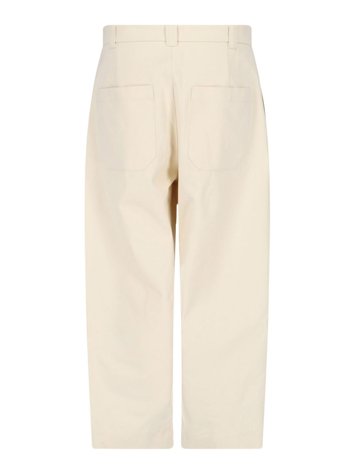 Shop Studio Nicholson Trousers In White