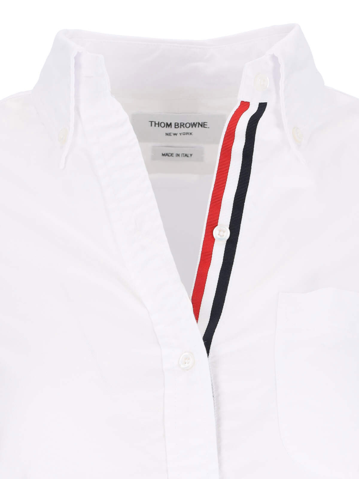 Shop Thom Browne Vestido Corto - Blanco In White