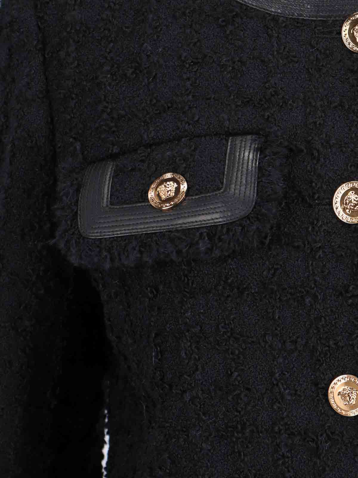 Versace ブレザー - 黒 - ブラック | 10131541A100521B000